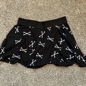 LIP SERVICE CROSSBONE SKIRT XL EUC